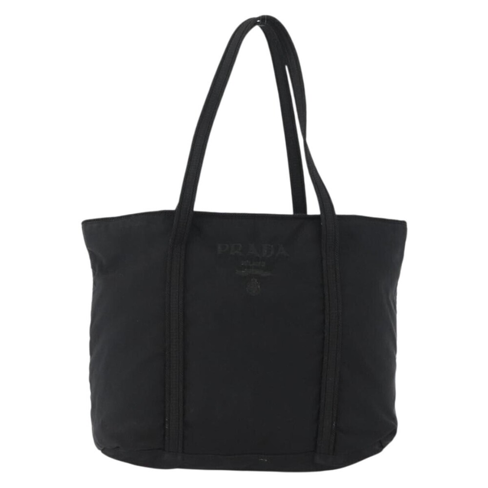 Prada Vintage Zip Tote Tessuto Small